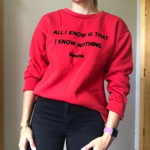 COPY - Zara Slogan Sweatshirt